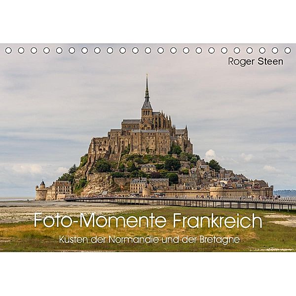 Küsten der Normandie und der Bretagne (Tischkalender 2020 DIN A5 quer), Roger Steen