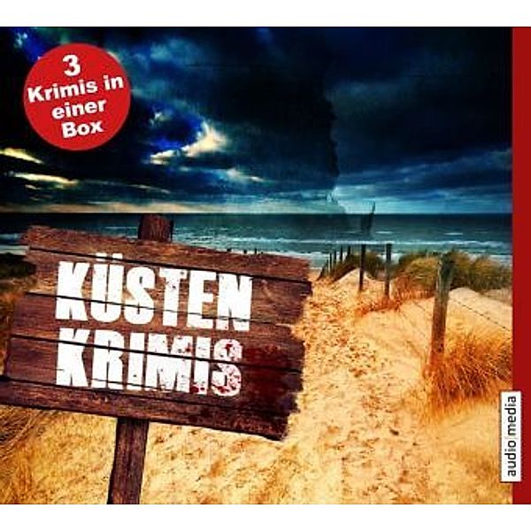 Küsten-Krimis, 15 Audio-CDs, Katharina Peters, Gisa Pauly, Christiane Franke