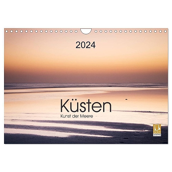 Küsten - Kunst der Meere (Wandkalender 2024 DIN A4 quer), CALVENDO Monatskalender, Lucyna Koch