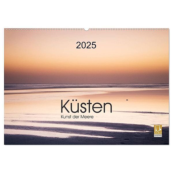 Küsten - Kunst der Meere (Wandkalender 2025 DIN A2 quer), CALVENDO Monatskalender, Calvendo, Lucyna Koch