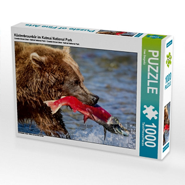 Küstenbraunbär im Katmai National Park (Puzzle), Uwe Bergwitz