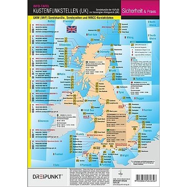 Küstenfunkstellen Vereinigtes Königreich, Info-Tafel, Michael Schulze