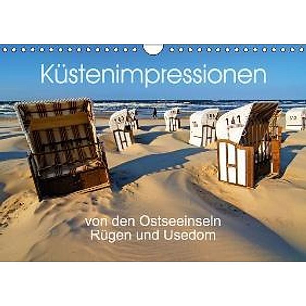 Küstenimpressionen von den Ostseeinseln Rügen und Usedom (Wandkalender 2015 DIN A4 quer), Sascha Ferrari