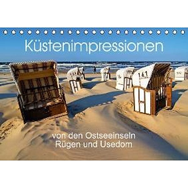 Küstenimpressionen von den Ostseeinseln Rügen und Usedom (Tischkalender 2016 DIN A5 quer), Sascha Ferrari