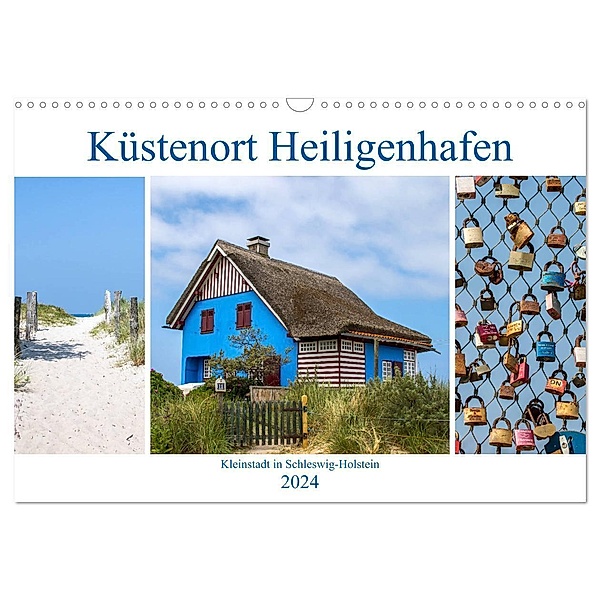 Küstenort Heiligenhafen (Wandkalender 2024 DIN A3 quer), CALVENDO Monatskalender, Schnellewelten