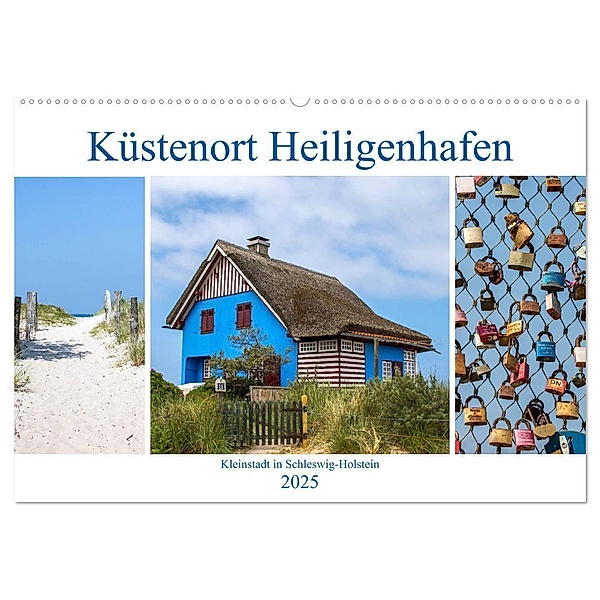 Küstenort Heiligenhafen (Wandkalender 2025 DIN A2 quer), CALVENDO Monatskalender, Calvendo, Schnellewelten
