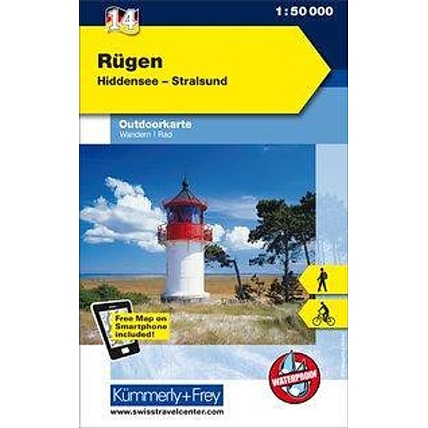 KuF Deutschland Outdoorkarte 14 Rügen