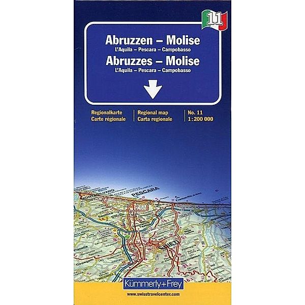 KuF Italien Regionalkarte 11 Abruzzen - Molise