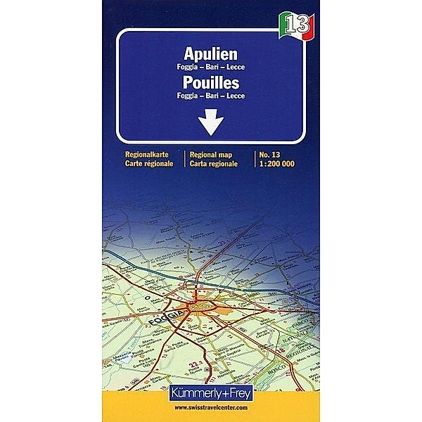 KuF Italien Regionalkarte 13 Apulien