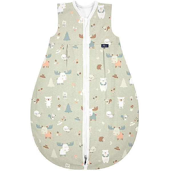 Alvi® Kugelschlafsack MÄXCHEN LIGHT – BABY FOREST in grün