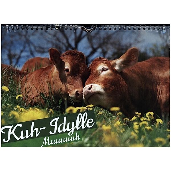 Kuh-Idylle: Muuuuuh (Wandkalender 2023 DIN A4 quer), Calvendo