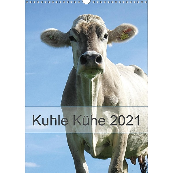 Kuhle Kühe 2021 (Wandkalender 2021 DIN A3 hoch), Monika Dietsch