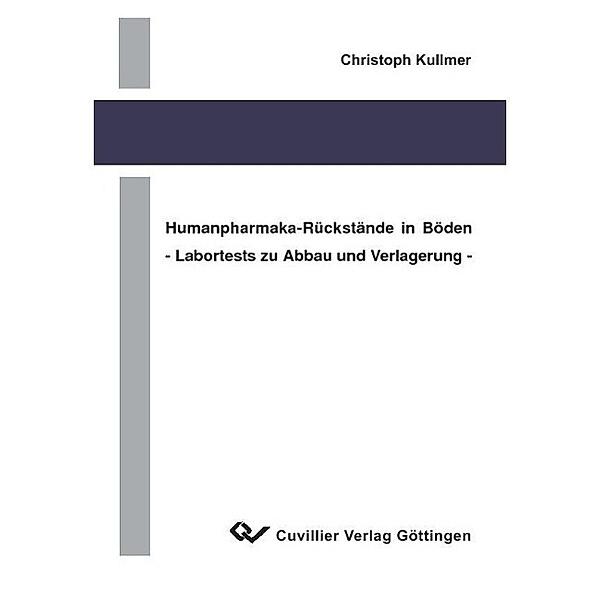 Kullmer, C: Humanpharmaka-Rückstände in Böden, Christoph Kullmer