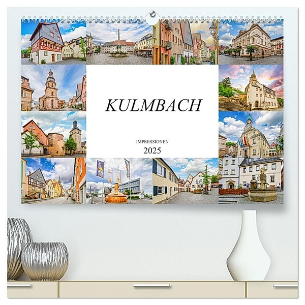 Kulmbach Impressionen (hochwertiger Premium Wandkalender 2025 DIN A2 quer), Kunstdruck in Hochglanz, Calvendo, Dirk Meutzner