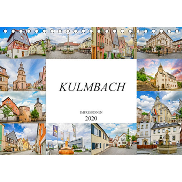 Kulmbach Impressionen (Tischkalender 2020 DIN A5 quer), Dirk Meutzner