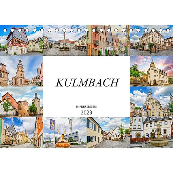 Kulmbach Impressionen (Tischkalender 2023 DIN A5 quer), Dirk Meutzner