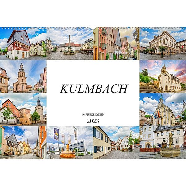 Kulmbach Impressionen (Wandkalender 2023 DIN A2 quer), Dirk Meutzner