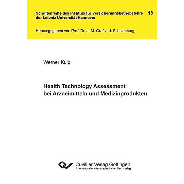 Kulp, W: Health Technology Assessment bei Arzneimitteln, Werner Kulp