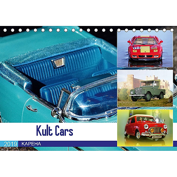 Kult Cars (Tischkalender 2019 DIN A5 quer), Kapeha