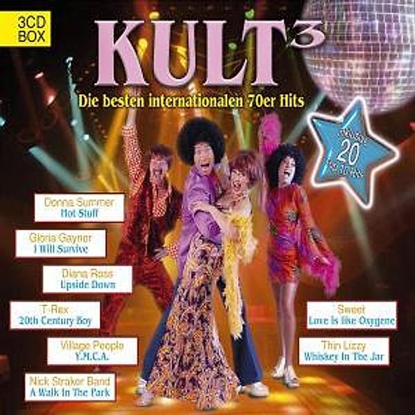 Kult³ - Die besten internationalen 70er Hits, Diverse Interpreten