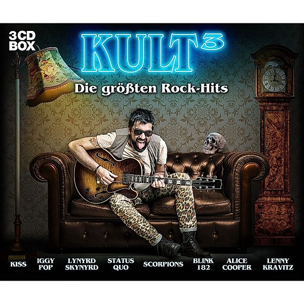 Kult3 - Die grössten Rock-Hits (3 CDs), Diverse Interpreten