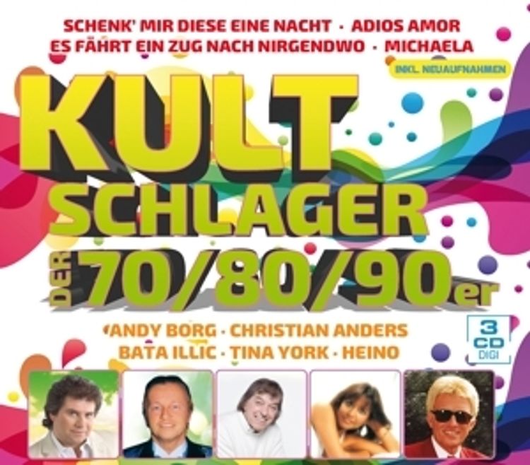 Kultschlager der 70er, 80er, 90er 3er-CD von Diverse Interpreten |  Weltbild.de