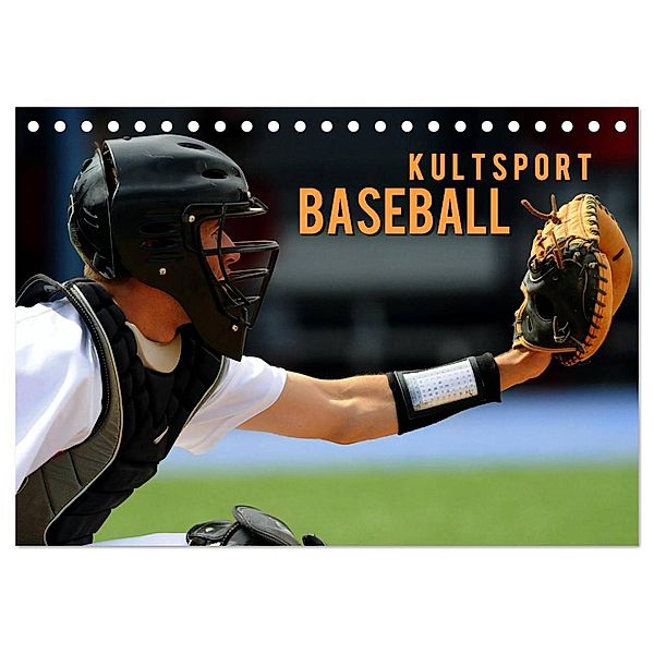 Kultsport Baseball (Tischkalender 2024 DIN A5 quer), CALVENDO Monatskalender, Renate Bleicher