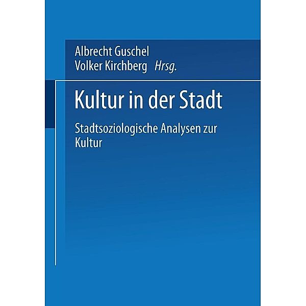 Kultur in der Stadt