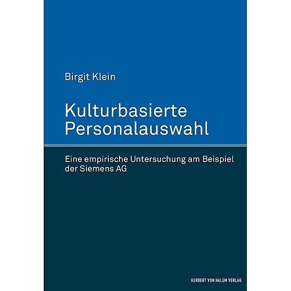 Kulturbasierte Personalauswahl, Birgit Klein