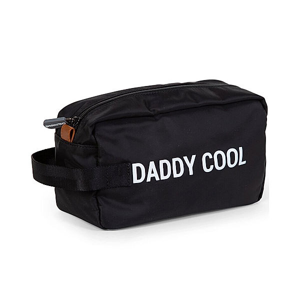 Childhome Kulturbeutel DADDY COOL (25x10x14) in schwarz