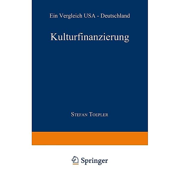 Kulturfinanzierung, Stefan Toepler