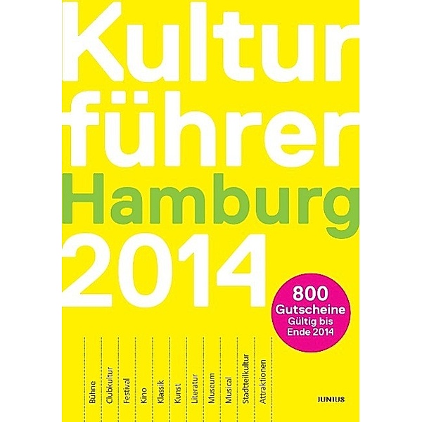 Kulturführer Hamburg 2014