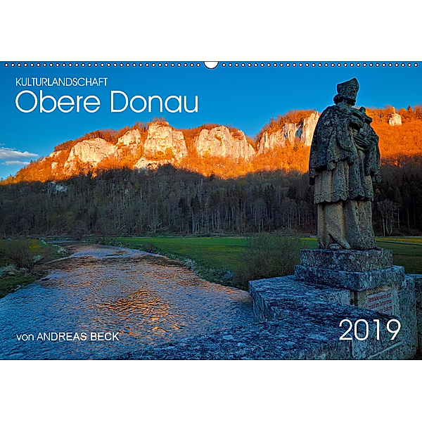 Kulturlandschaft Obere Donau (Wandkalender 2019 DIN A2 quer), Andreas Beck