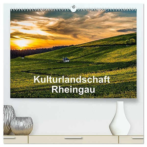 Kulturlandschaft Rheingau (hochwertiger Premium Wandkalender 2024 DIN A2 quer), Kunstdruck in Hochglanz, www.ehess.de, Erhard Hess