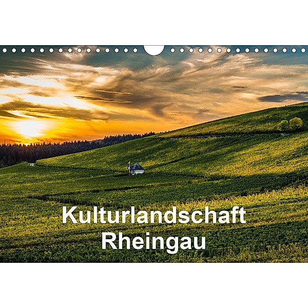 Kulturlandschaft Rheingau (Wandkalender 2021 DIN A4 quer), Erhard Hess, www.ehess.de