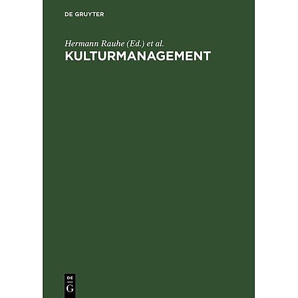 Kulturmanagement