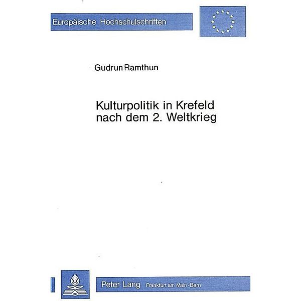 Kulturpolitik in Krefeld nach dem 2. Weltkrieg, Gudrun Ramthun