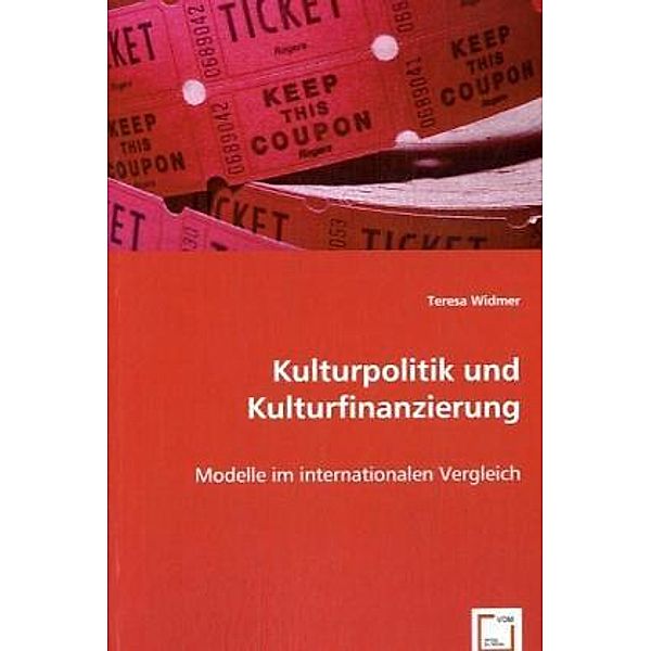 Kulturpolitik und Kulturfinanzierung, Teresa Widmer