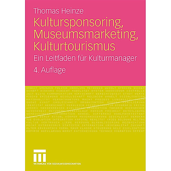 Kultursponsoring, Museumsmarketing, Kulturtourismus, Thomas Heinze