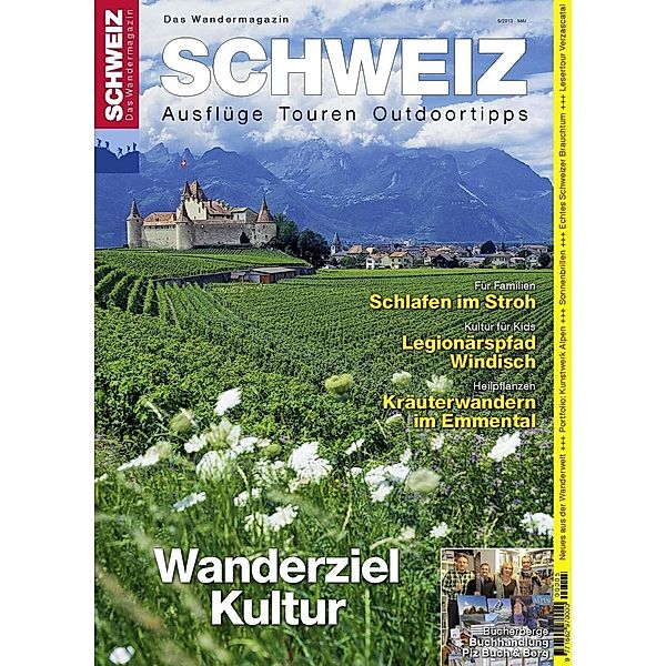 Kulturwandern Schweiz / Rothus Verlag, Toni Kaiser, Jochen Ihle