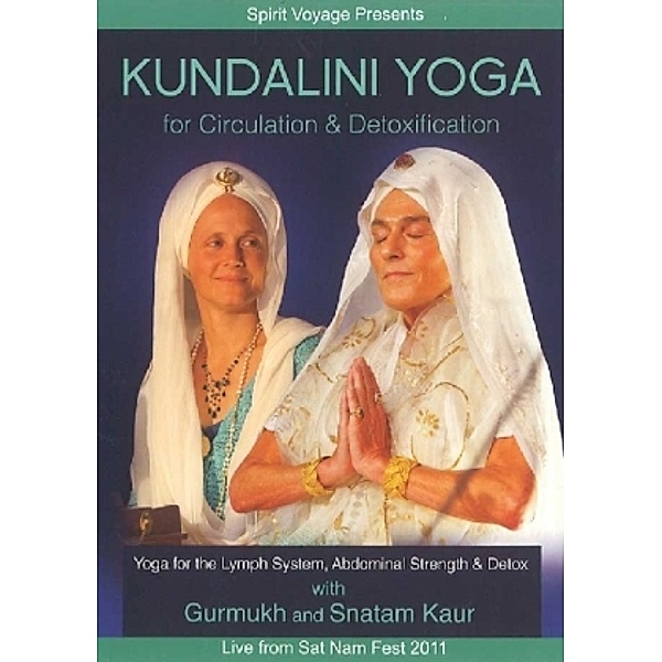 Kundalini Yoga for Circulation & Detoxification,1 DVD, Gurmukh, Snatam Kaur