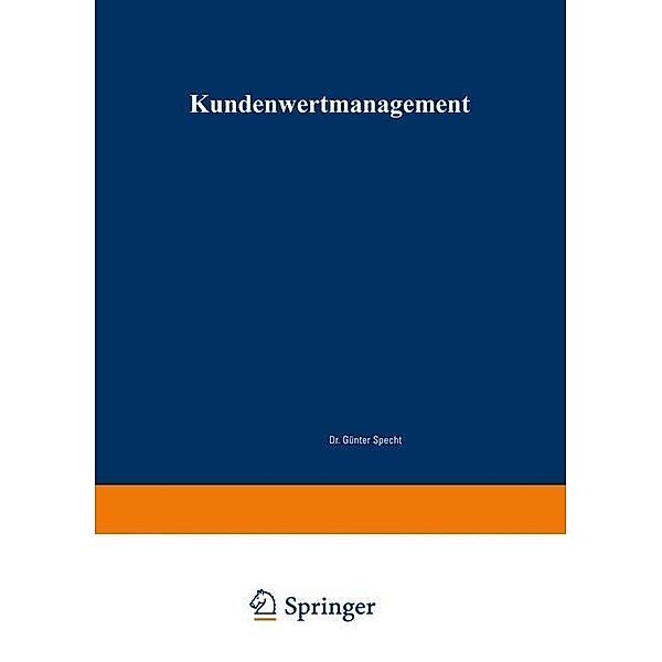 Kundenwertmanagement / Gabler Edition Wissenschaft, Gunter Eberling