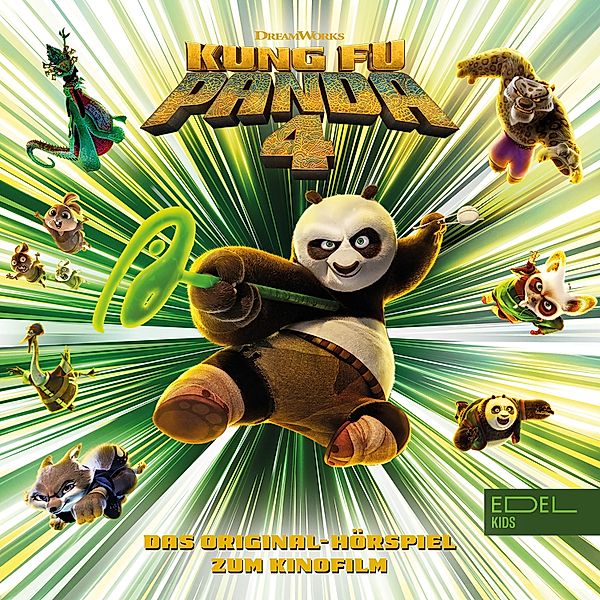 Kung Fu Panda - 4 - Kung Fu Panda 4 (Das Original-Hörspiel zum Kinofilm), Angela Strunck, Tobias Meister