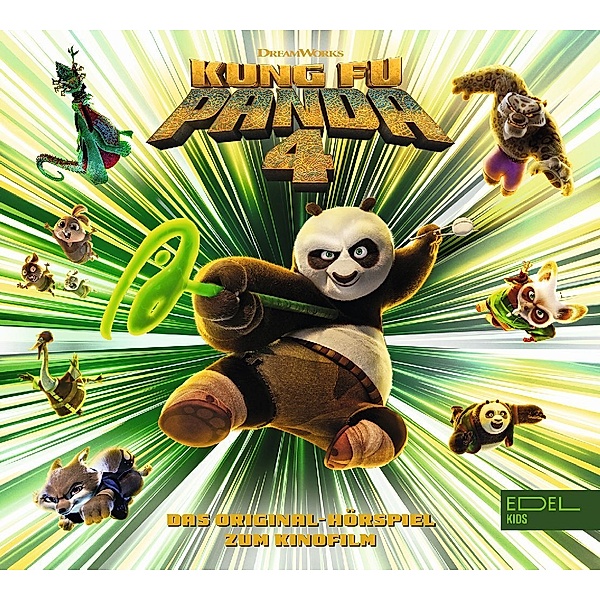 Kung Fu Panda - Hörspiel zum 4. Kinofilm.Tl.4,1 Audio-CD, Kung Fu
