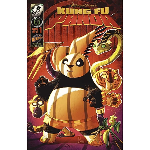 Kung Fu Panda Vol.1 Issue 1 (with panel zoom) / Kizoic, Matt Anderson