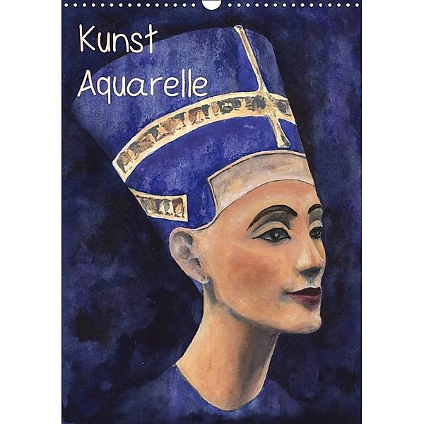 Kunst Aquarelle (Wandkalender 2017 DIN A3 hoch), Jitka Krause