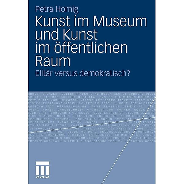 Kunst im Museum und Kunst im öffentlichen Raum, Petra Hornig