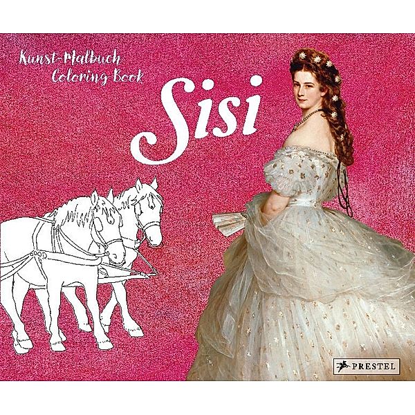 Kunst-Malbuch - Coloring Book Sisi, Annette Roeder