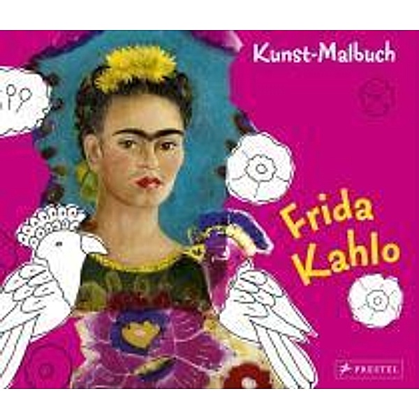 Kunst-Malbuch Frida Kahlo, Andrea Weißenbach