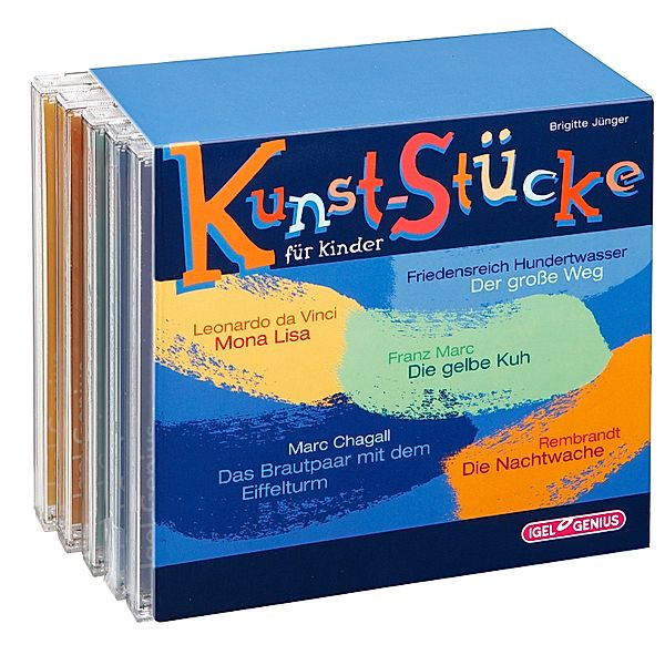 Kunst-Stücke für Kinder, 5 Audio-CDs, Brigitte Jünger